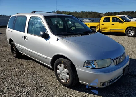 2002 Mercury Villager from USA, damaged, VIN 4M2ZV11T92DJ12146